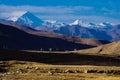 Snow mountain in Tibet Royalty Free Stock Photo